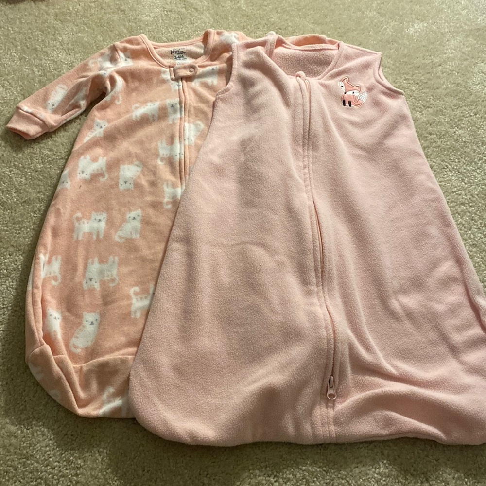 Carters and Till You 0-6 month sleep sack bundle